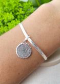 Pulseira medalha oração Pai Nosso P07